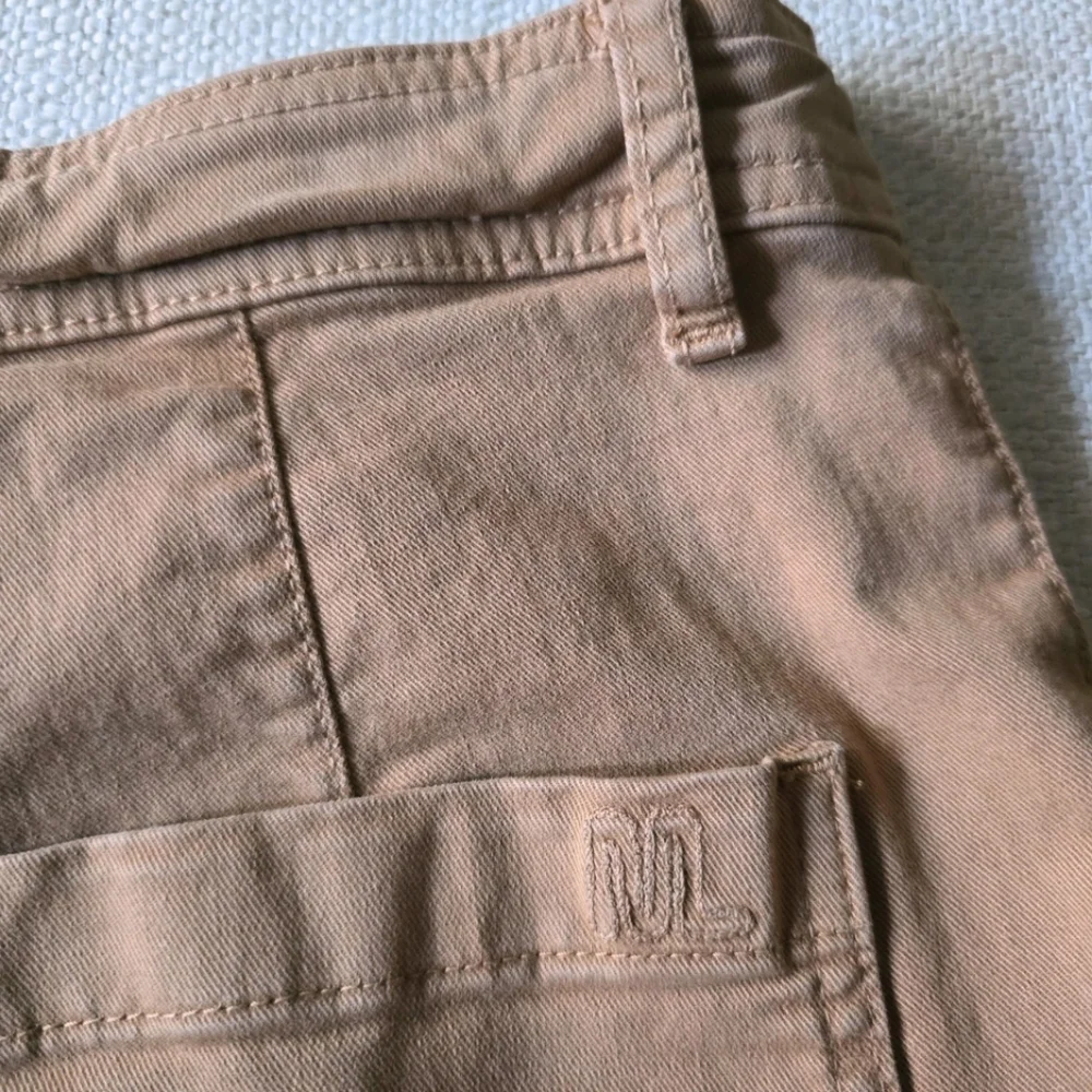 MARINE LAYER Bridget Full Length Pant Tobacco Women's 10 Raw Hem - Picture 13 of 13
